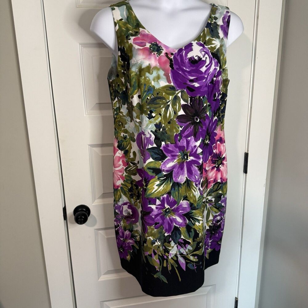 Preowned Women's Connected Apparel Sheath Dress Size 16